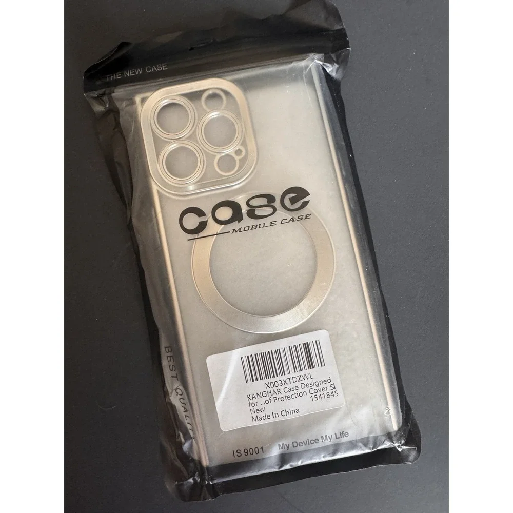 Case KANGHAR designed For 15 Pro Gold